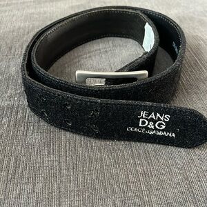 DOLCE & GABBANA d&g jeans belt size 38